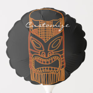 Gold Tiki Sculpture Thunder_Cove Balloon