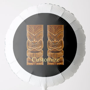 Gold Tiki Sculpture Thunder_Cove Balloon