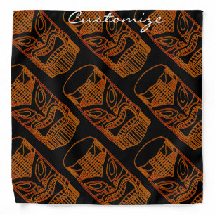 Gold Tiki Sculpture Thunder_Cove  Bandana