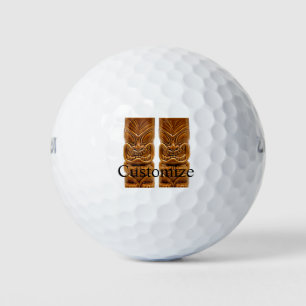 Gold Tiki Sculpture Thunder_Cove Golf Balls