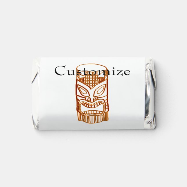 Gold Tiki Sculpture Thunder_Cove Hershey's Miniatures (Front)