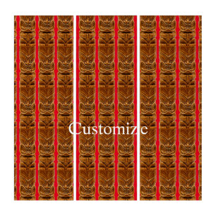 Gold Tiki Sculpture Thunder_Cove Triptych