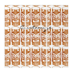 Gold Tiki Sculpture Thunder_Cove Triptych