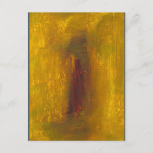 "Gold to Violet" Albers Homage Postcard Print