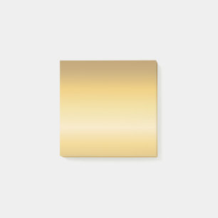 Gold Tones Gentle Color Flow Versatile Abstract Post-it Notes