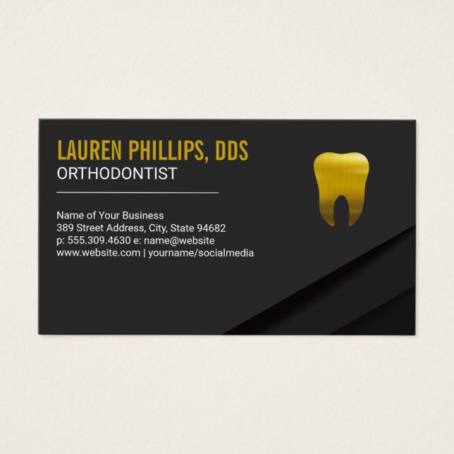 Gold Tooth Icon (Front)