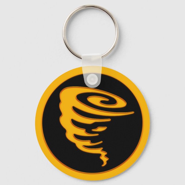 Gold Tornado Keychain (Front)
