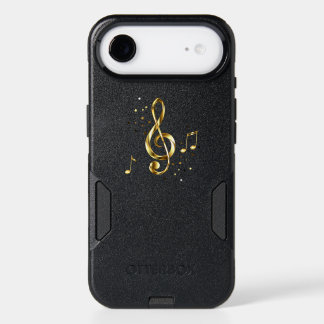 Gold Treble Clef Music iPhone 17 Air Case