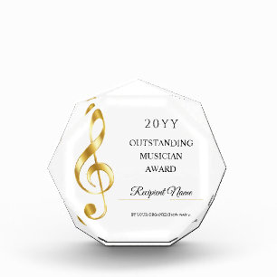 Gold Treble Clef Outstanding Musician Award