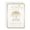 GOLD TREE CELEBRATING LIFE MEMORIAL SERVICE INVITE