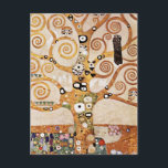Gold tree | Gustav Klimt Postcard<br><div class="desc">This iconic artwork showcases Klimt's distinct style and is a shining example of his golden period. The "Gold Tree" is a symbol of life,  abundance,  and interconnectedness,  presented with Klimt's signature ornate patterns and intricate detailing.
Use the design tools to add custom text or personalize the image.</div>
