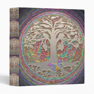 Gold Tree with Butterly Binder