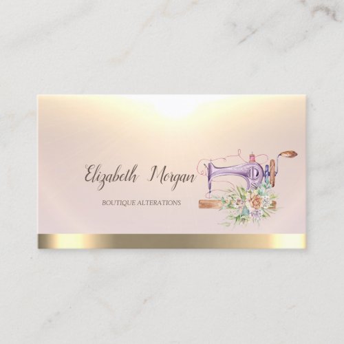 Gold Tree Women Silhouette Yoga Instructor Business Card