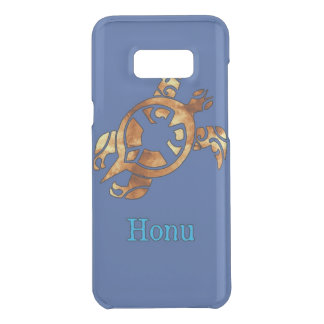 Gold Tribal Hawaiian Sea Turtle Uncommon Samsung Galaxy S8+ Case