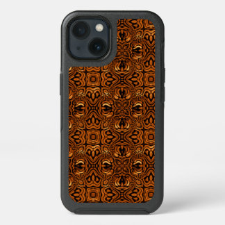 Gold Tribal Pattern OtterBox iPhone 13 Case
