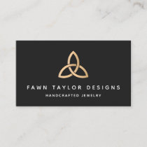 Gold Trinity Knot Celtic Symbol