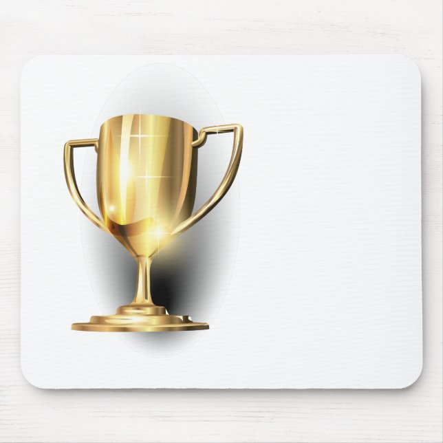 Gold Trophy Mouse Pad (Front)