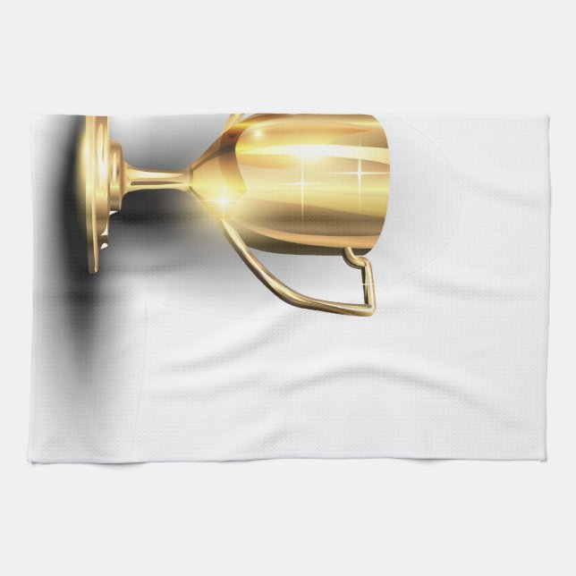 Gold Trophy Towel (Horizontal)