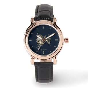 Gold Tropical Fish Luxury Watch