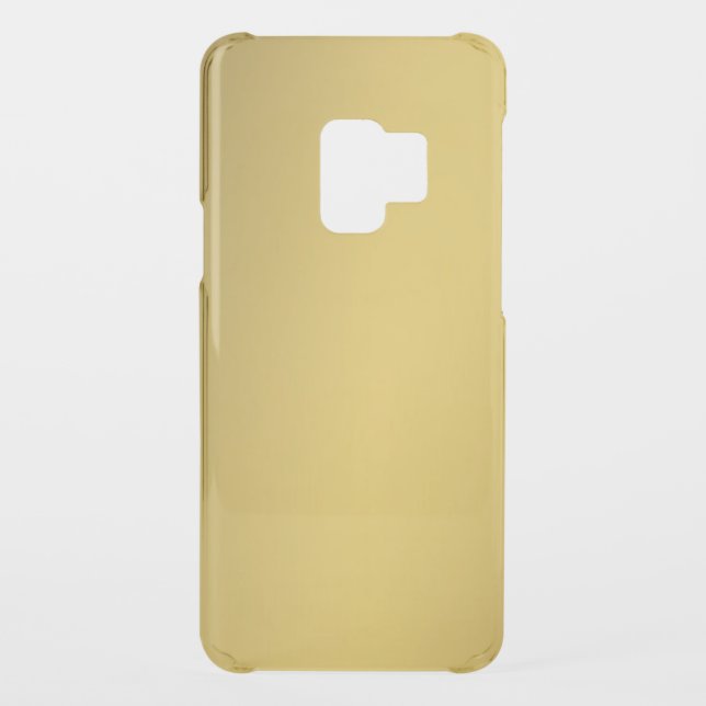 Gold Uncommon Samsung Galaxy Case (Back)
