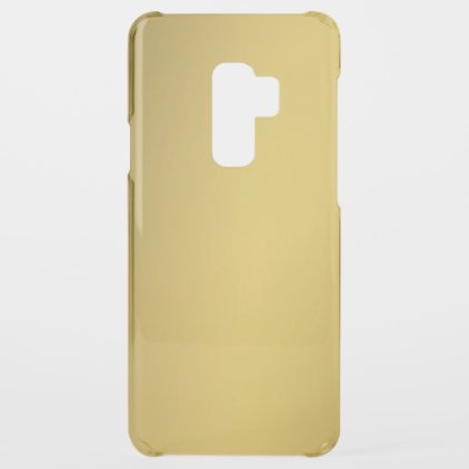 Gold Uncommon Samsung Galaxy S9 Plus Case