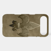 Gold Velvet Saints Fleur De Lis Case-Mate iPhone Case (Back (Horizontal))