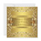 Gold Victorian Flowers Gold 50th Anniversary