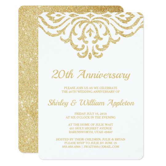 gold-vintage-glam-elegant-20th-wedding-anniversary-invitation-zazzle