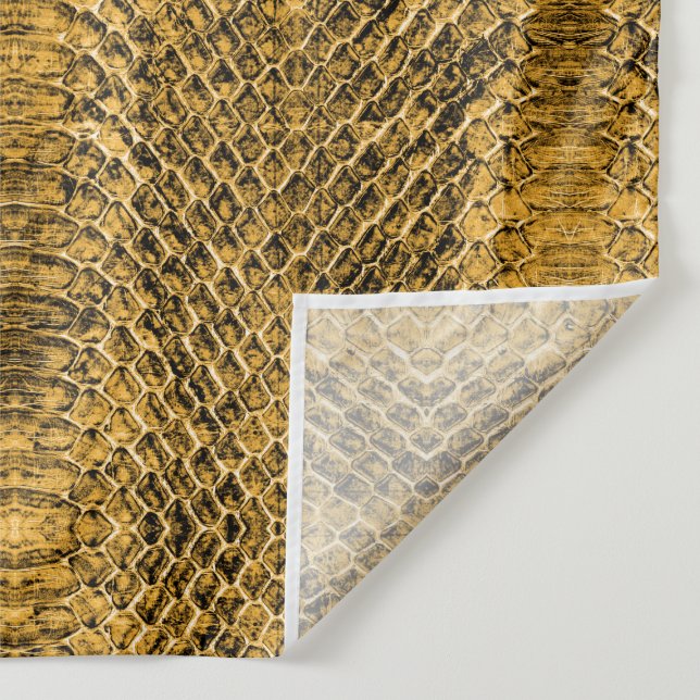 Gold Viper Faded Snakeskin Backdrop (Detail)