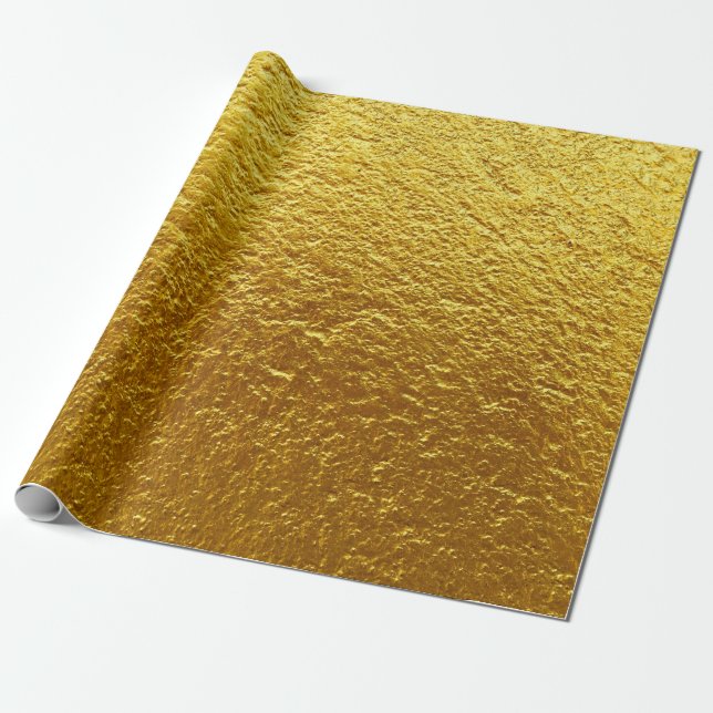 Gold wall texture designabstract, ancient, antique wrapping paper (Unrolled)