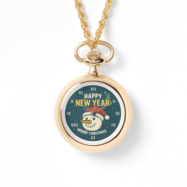 Gold Watch for Christmas & New Year Gifts (Front)