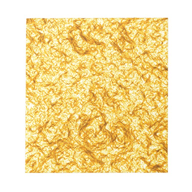 Gold Water Notepad (Front)