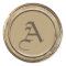 Gold Wax Seal Monogram