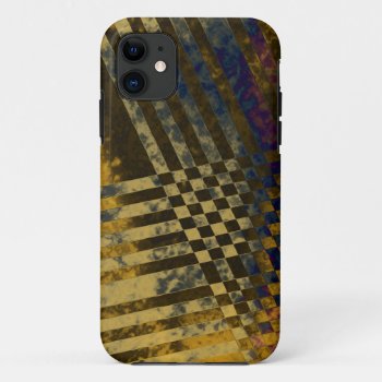 Gold Weave Iphone 11 Case by DeepFlux at Zazzle