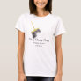 Gold White Cleaning Service Maid House Keeping T-Shirt