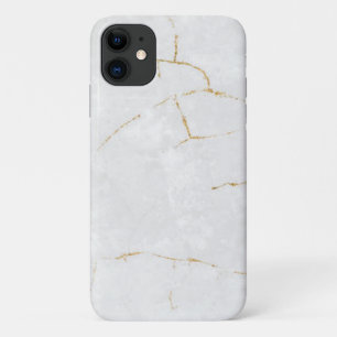gold white marble Case-Mate Barely There iPhone 11 Case