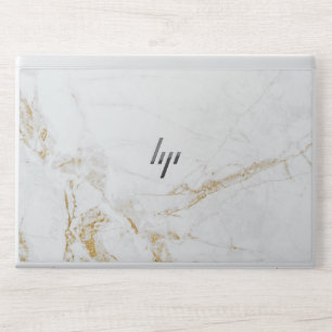 gold white marble HP EliteBook 840 G5/G6, 745 G5/ HP Laptop Skin