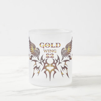 Gold Wing-2 Glass Mug
