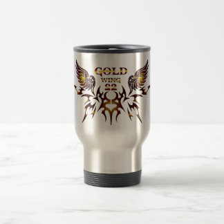Gold Wing-2 Tumbler Travel Mug