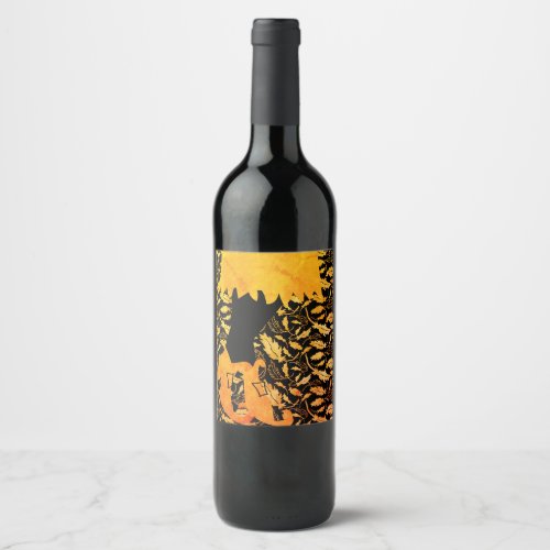 Gold Witch Wine Label