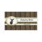Gold Wood Deer Taxidermy Business Cards