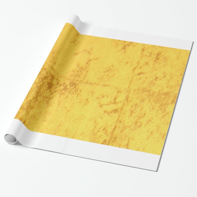 Gold Wrapping Paper (Unrolled)
