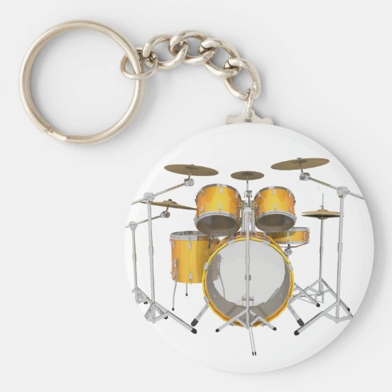 Drum Set Keychains No Minimum Quantity Zazzle