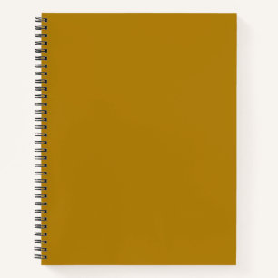 Gold Yellow Notebook