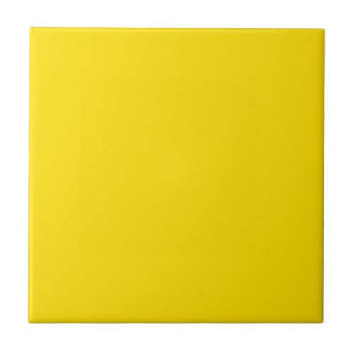 Gold Yellow Solid Color Tile