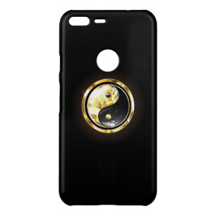 Gold Yin Yang on black Uncommon Google Pixel XL Case