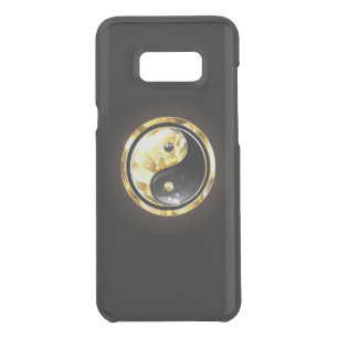 Gold Yin Yang on black Uncommon Samsung Galaxy S8+ Case