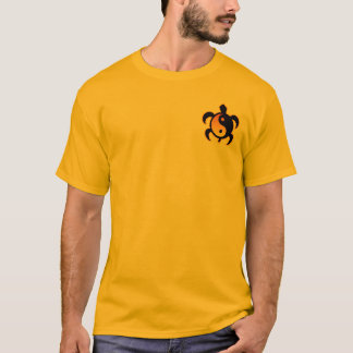 Gold Yin Yang Turtle 2-Sided Shirts