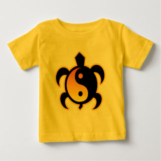 Gold Yin Yang Turtle Infant T-Shirts