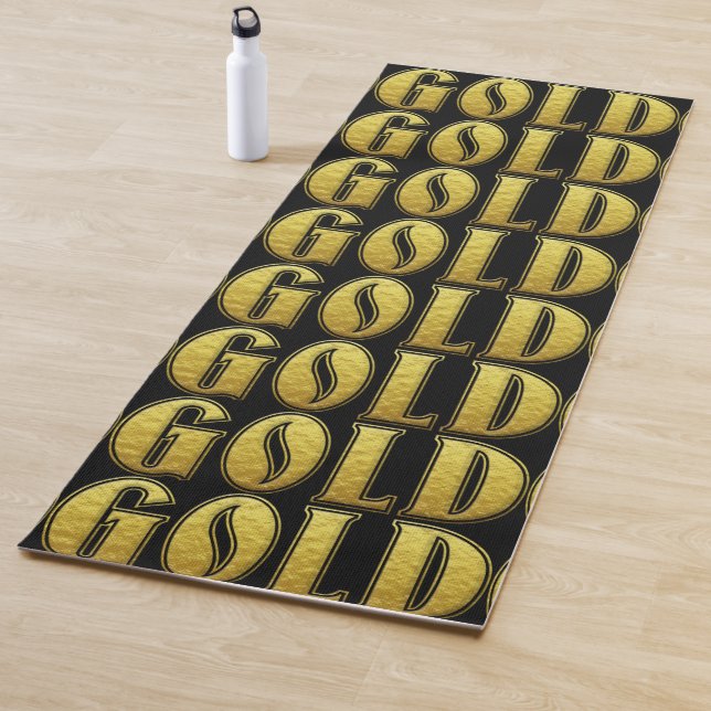 Gold Yoga Mat (In Situ)